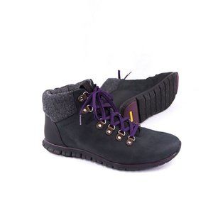 Cole Haan Zerogrand Hiker Wool Collar Ankle Boots